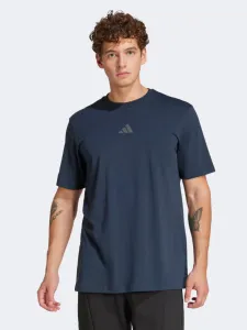 Adidas Yoga Body Mind Stretch Men Training T-Shirt Aurora Ink