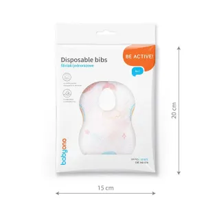 878 DISPOSABLE BIBS 10PCS