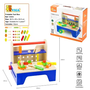 Viga Foldable Tool Kit-