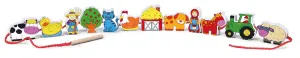 Viga Wooden Farm Set