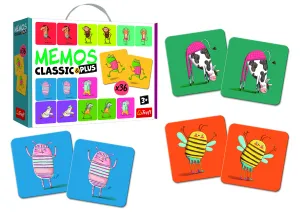 Trefl Game Memos - Classic&Plus Move And Play