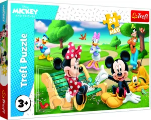 Trefl Puzzles - Maxi Mickey Mouse Among Friend 
