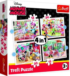 Trefl Puzzles 4In1 Minnie With Friends