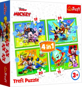 Trefl Puzzle 4In1 Among The Friends