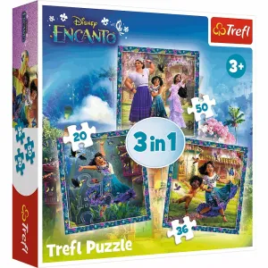 Trefl Puzzle 3In1 Heroes Of The Magical 8Pcs