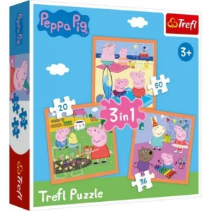 Trefl Puzzles 3In1 Peppa Pig 