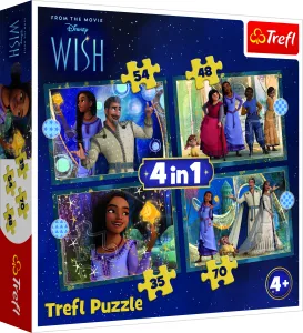Trefl Puzzles -4In1 - Dreams Come True / Disney