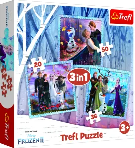 Trefl Puzzle 3In1 Disney Frozen 2 