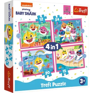 Trefl Puzzles 4In1 Brave Fireman Sam / Prism
