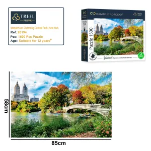 Trefl Puzzles Uft - Charming Central Park 6 Pcs