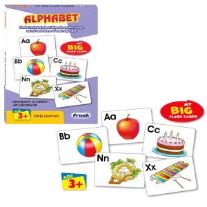 Frank Educational Big Flash Cards – Alphabet