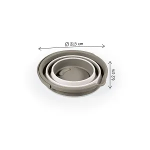 Dolu Foldable Baby Bath Bucket - Gray / 12P