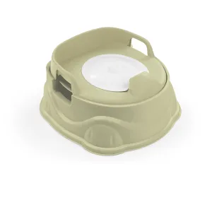 Dolu 3In1 Potty/Toilet Adapter/Step, Green/ 6P