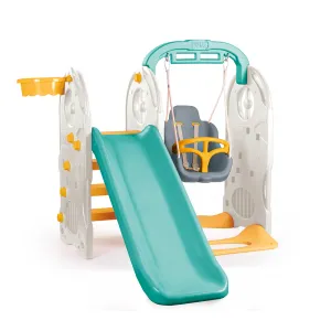 Dolu 4 in 1 Playground (Slide, Swing, Basket, Pull-Up)