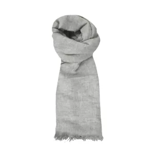 Grey Lamb Wool Scarf