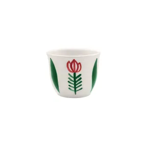 Green Tulip Tea Cup - Large