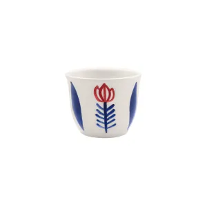 Blue Tulip Tea Cup - Large