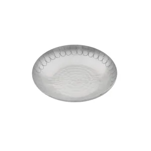 Arcs Aluminium Round Plate - Medium