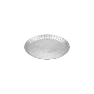 Arcs Aluminium Round Tray - Small