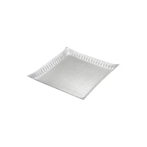Arcs Aluminium Square Tray - Medium