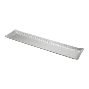 Arcs Aluminium Small Rectangle Tray - Small