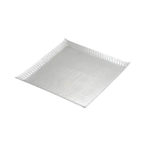 Arcs Aluminium Square Tray - X Large