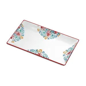 Rainbow Rectangle Tray - Large