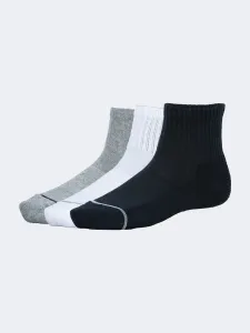 Oil And Gaz Soft 3 Pack Kids Lifestyle Socks Black/White/Navy