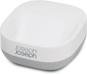 Joseph Joseph Slim Compact Soap Dish with Drain, Gray,
