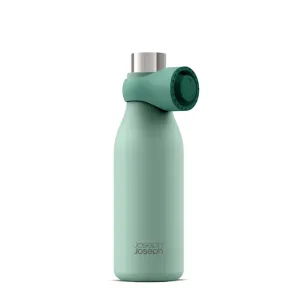 Joseph Joseph Loop Vacuum Insulated Water Bottle, Green 