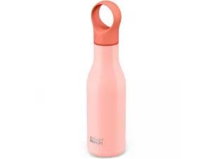 Joseph Joseph Loop Vacuum Insulated Water Bottle, Pink