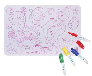 Coloring PlaceMat + 5 Erasable Markers - Bishop