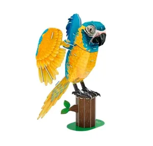 Cubic Fun National Geographic 3D Puzzle Blue Throated Macaw