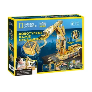 Cubic Fun National Geographic 3D Puzzle Hydraulic Robotic Arm
