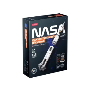 Cubic Fun Nasa 3D Puzzle Apollo Saturn V Rocket
