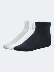 Top Ten Soft Kids Lifestyle Socks Grey/White/Navy