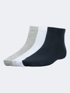 Top Ten Soft Unisex Lifestyle Socks Grey/White/Navy