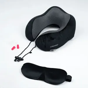 Neck Pillow Set - Black