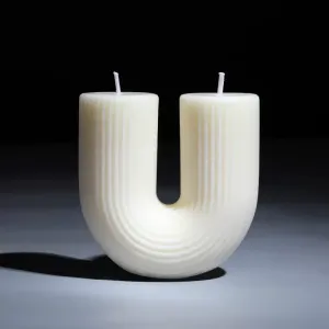 U Shaped Scented Candle