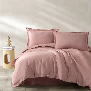 Costa Linen Duvet Cover Set