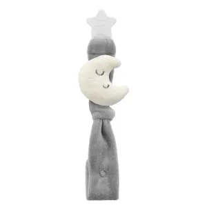 BABYJEM SOOTHER HOLDER GREY NEW DESIGN