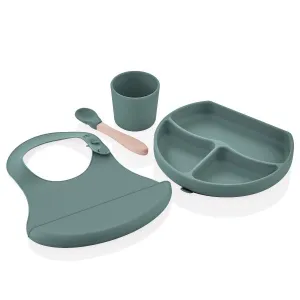 BABYJEM MINT SILICON FEEDING SET