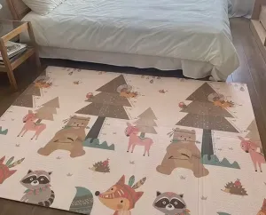 MIILA FOREST DOUBLE SIDED FOAM PLAYMAT 180*200*1