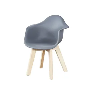 MIILA CHILDREN CHAIR GREY