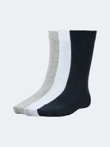 Top Ten Soft Unisex Lifestyle Socks Grey/White/Navy