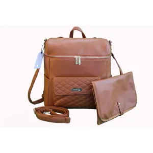 MIILA DIAPER BACKPACK BROWN