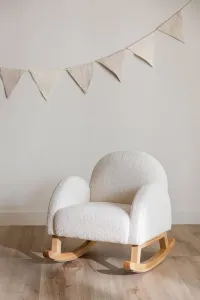 MIILA KIDS ROCKING CHAIR OFF WHITE