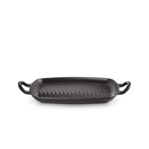Le Creuset Rectangular Grill Evo 30X27Cm (Black)