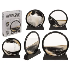 Out Of The Blue Sand decoration, 17,5 x 17,5 x 0,5 cm, in plastic frame with pane of glass  #14473.