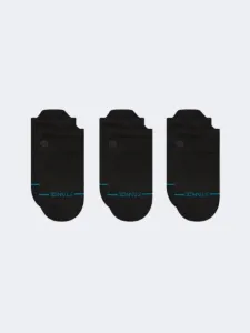 Stance Icon Low Tab 3 Pack Unisex Lifestyle Sock Black